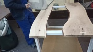 столешница со стеклом вместо эпоксидки