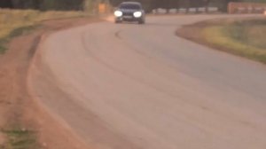 Дрифт на BMW M5 F10/чуть не улетел