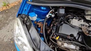 Kia Picanto 1 рестайлинг 1,1л акпп 2010г - подкапотное пространство и двс