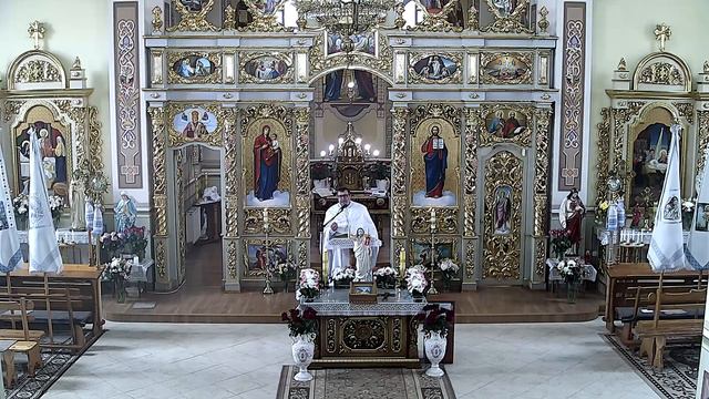 Свята Літургія у храмі святих апостолів Петра і Павла
