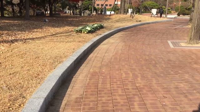 Кампус университета в Корее, город Тэгу/Keimyung university, South Korea, Daegu