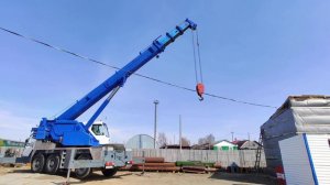 Услуги аренда автокрана Либхерр (Liebherr) LTM-1050 грузоподъёмность 50 тонн в ХМАО или ЯНАО.