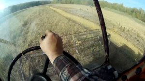 Нива Ск-5 Время собирать урожай. Первая попытка убрать поле. И не последняя.