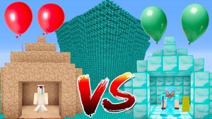 НУБЫ ПРОТИВ АЛМАЗНОГО ЦУНАМИ! КАК ВЫЖИТЬ НУБУ В МАЙНКРАФТЕ! ТРОЛЛИНГ