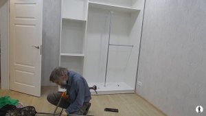 Сборка шкафа купе Hansa mebel