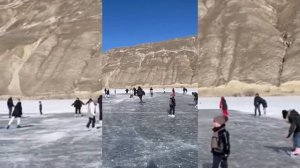 Замершее озеро Мочох🌀Дагестан 🌀На коньках🌀Frozen lake Mochoh Dagestan🏔