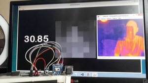 Preview of non contact temperature sensors  MLX90614, amd8833, Lepton 3.5