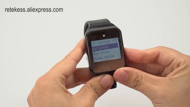 RETEKESS Беспроводная система вызова официантов TD108 Watch Receiver + кнопка вызова T117 смотреть онлайн