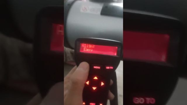 Meade D130 F1000 reflector telescope easy alignment in Urdu