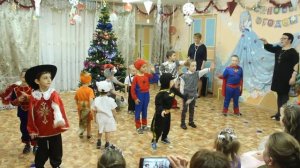 Танец супергероев.. д/сад. с.Помоздино. 2019г