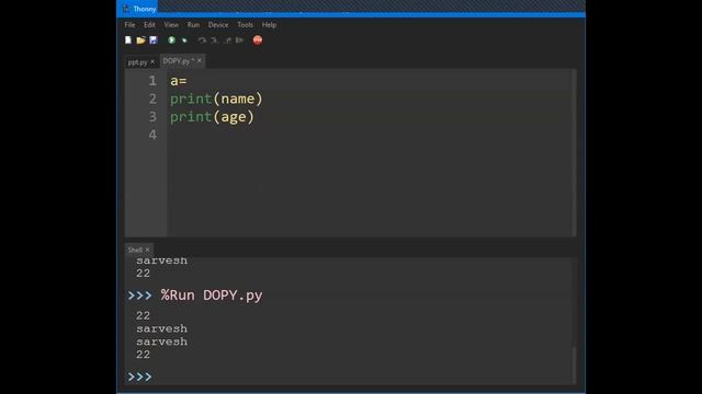 Decoding Python: Part-3: Variable & Print : Learn Python Coding