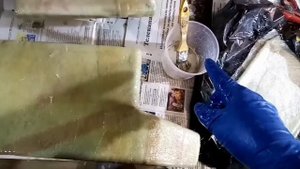 Эпоксидная смола и стеклоткань делаем накладки на мотоцикл Урал