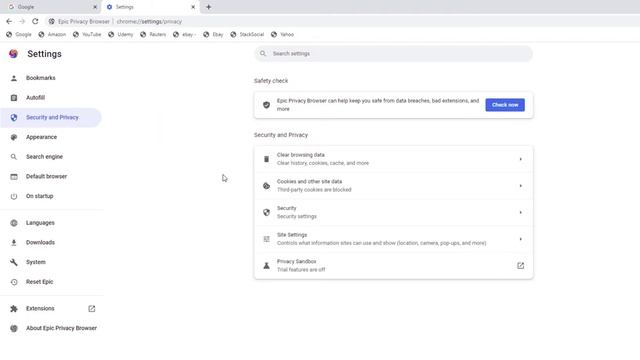 How To Enable Or Disable JavaScript On The Epic Privacy Browser | PC | *2023* ?