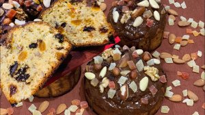 Безглютеновый кекс с курагой и орехами