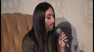 Conchita Wurst at Los Angeles Press Club