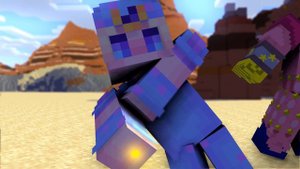tusk act 4 beatdown | minecraft animation | JoJo Bizare Adventure | Steel Ball Run