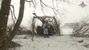 Боевая работа артиллерии ЗВО в зоне СВО