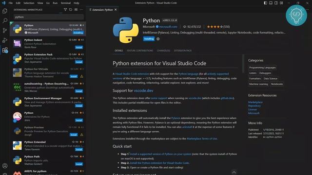 How to Write & Run Python Program in Visual Studio | Run Python in VS Code (2023 Update)