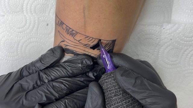 Popart Tattoo Time Lapse смотреть онлайн