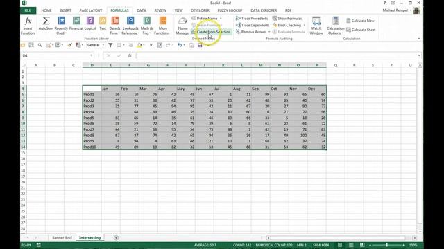 The Intersecting Formula In #Excel смотреть онлайн