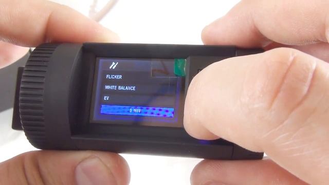 Автомобильный регистратор MINI 0826 - Ambarella A7LA50 с GPS большой обзор смотреть онлайн