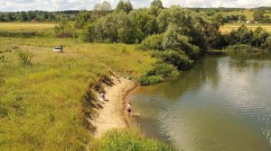 Побережье Мокши в Волгапино