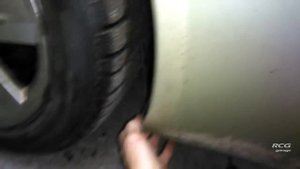 Снятие заднего бампера Рено Лагуна 2. Removing bumper Renault Laguna 2 .
