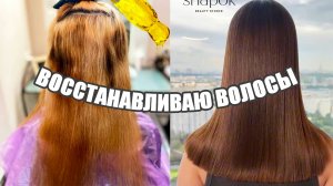 ВОССТАНАВЛИВАЮ ВОЛОСЫ ПОСЛЕ БЛОНДА  💇🏻♀️