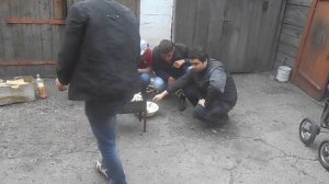 Жарим Шашлыки Батя,Жека,Саня,Дмитрий Дутов, и я
