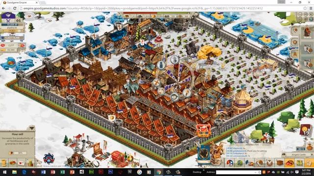 Goodgame Empire - Food production, consumtion