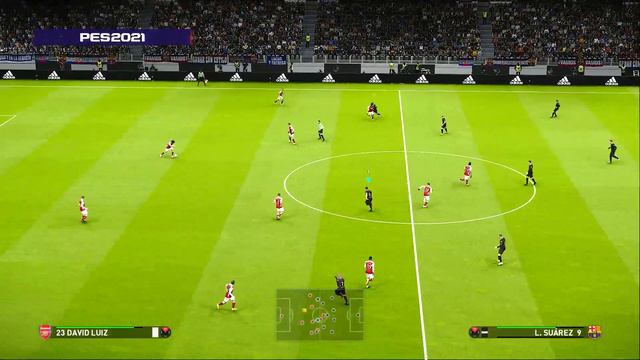 PES 2021 - Gameplay | FC Barcelona vs Arsenal | PC смотреть онлайн