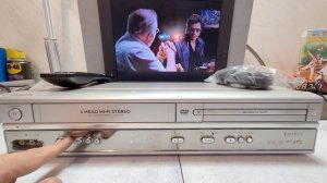 VIDEOREGISTRATORE VHS DVD PLAYER PHILIPS DVP620VR 6 TESTINE HI-FI COMPLET REVISIONATO + TELECOMANDO