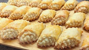 Вкуснейшее Творожное печенье к Чаю с кокосовой начинкой ?Аромат неимоверный Вкусно и быстро.