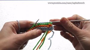 Вязание спицами. Вяжем Мячик. Knitting. Knitting Ball.