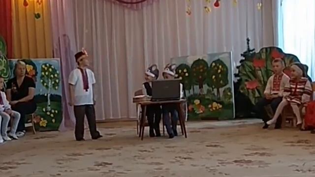 НВК Березка. Старшая группа №3. Сказка "Колосок" на новый лад смотреть онлайн