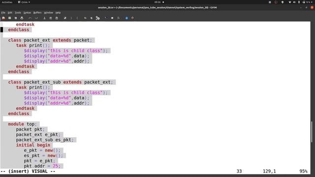 System Verilog Session 20 (Virtual Keyword)
