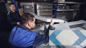 Cryspi установка витрин Gamma в линию