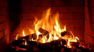 КАМИН со звуком 3 часа / FIREPLACE with sound 3 hours HD
