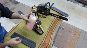 Бензопила HUTER bs 45m. Обзор.mp4