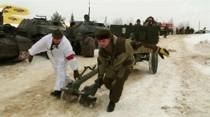 В Рузе стартовал военно-исторический фестиваль, по...не контрнаступления советских войск под Москвой