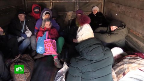 Из города Рубежное удалось вывезти 360 беженцев