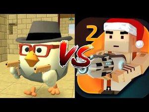 сравнение чикен ган и Simple Sandbox 2