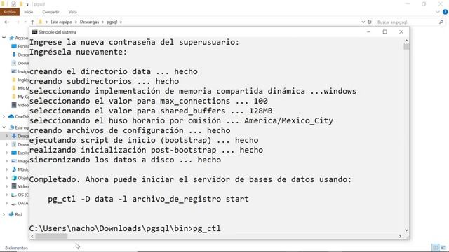 Ejecutar un servidor PostgreSQL de forma manual смотреть онлайн