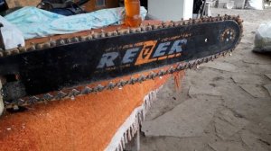 Бензопила, натяжение цепи, практика упрощения и удешевления