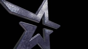 Металлический знак российской армии в 3D. Футаж в 4K с альфа-каналом.