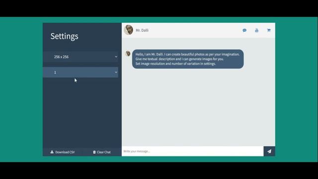 AI Chat Bot Using Chat GPT 3.5 and Dall.E 2 with multi role and multilingual support. смотреть онлайн