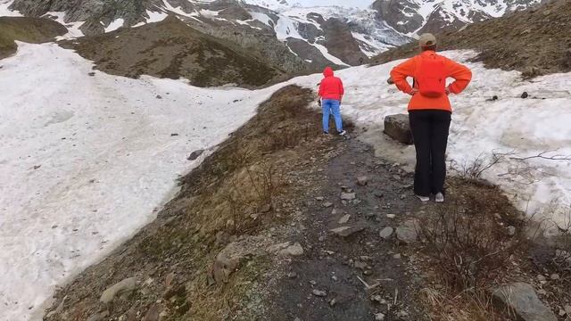 Поднялся на Цейский ледник (Северная Осетия-Алания, июнь 2023 года) смотреть онлайн