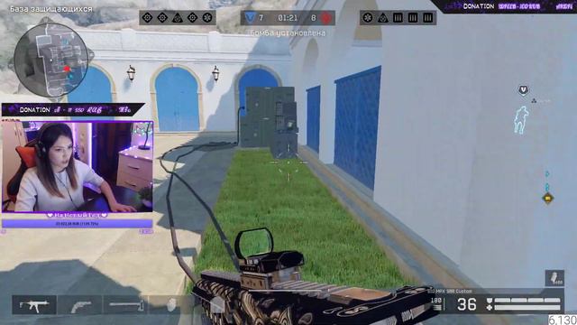 Warface стрим - Девушка на 1 лиге РРРМММ - Сервер Альфа