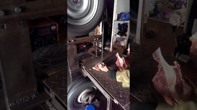 Ленточная пила для мяса Handmade Россия. смотреть онлайн