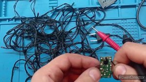 Ремонт китайской гирлянды